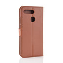 Litchi Texture Horizontal Flip Leather Case for Huawei Honor View 20, with Wallet & Holder & Card Slots (Brown)