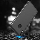 Electroplating Mirror Horizontal Flip Leather Case for Huawei Honor 8X , with Holder (Purple Blue)