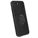 PC + TPU Shockproof Protective Case for Huawei Honor 10, with Magnetic Ring Holder(Red)