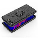 PC + TPU Shockproof Protective Case for Huawei Honor View 20, with Magnetic Ring Holder(Black)