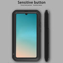 LOVE MEI Powerful Dustproof Shockproof Splashproof Metal + Silicone Combination Case for Huawei P30 Pro (Black)