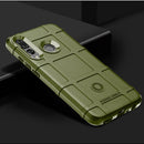 Shockproof Rugged Shield Full Coverage Protective Silicone Case for Huawei P Smart+ 2019 (Army Green)