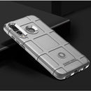 Shockproof Rugged Shield Full Coverage Protective Silicone Case for Huawei P Smart+ 2019 (Grey)