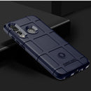 Shockproof Rugged Shield Full Coverage Protective Silicone Case for Huawei P Smart+ 2019 (Blue)