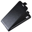 R64 Texture Vertical Flip Leather Case for Huawei Y5 2019 , with Card Slots & Photo Frame (Black)