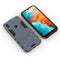 Shockproof PC + TPU Case for Huawei Y6 (2019), with Holder (Navy Blue)