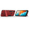 Shockproof PC + TPU Case for Huawei Y6 (2019), with Holder (Red)