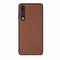 Shockproof Cloth Texture PC+ TPU Protective Case for Huawei P30 (Brown)
