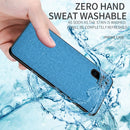 Shockproof Cloth Texture PC+ TPU Protective Case for Huawei P30 Pro (Blue)