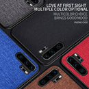 Shockproof Cloth Texture PC+ TPU Protective Case for Huawei P30 Pro (Blue)
