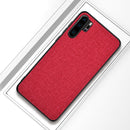 Shockproof Cloth Texture PC+ TPU Protective Case for Huawei P30 Pro (Red)