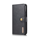 DG.MING Crazy Horse Texture Flip Detachable Magnetic Leather Case for Huawei P30 Lite, with Holder & Card Slots & Wallet (Black)