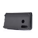 DG.MING Crazy Horse Texture Flip Detachable Magnetic Leather Case for Huawei P30 Lite, with Holder & Card Slots & Wallet (Black)