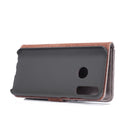 DG.MING Crazy Horse Texture Flip Detachable Magnetic Leather Case for Huawei P30 Lite, with Holder & Card Slots & Wallet (Grey)