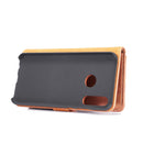 DG.MING Crazy Horse Texture Flip Detachable Magnetic Leather Case for Huawei P30 Lite, with Holder & Card Slots & Wallet (Brown)