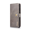DG.MING Crazy Horse Texture Flip Detachable Magnetic Leather Case for Huawei P30 Pro, with Holder & Card Slots & Wallet (Grey)