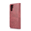 DG.MING Crazy Horse Texture Flip Detachable Magnetic Leather Case for Huawei P30 Pro, with Holder & Card Slots & Wallet (Red)