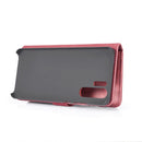 DG.MING Crazy Horse Texture Flip Detachable Magnetic Leather Case for Huawei P30 Pro, with Holder & Card Slots & Wallet (Red)