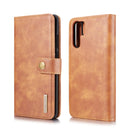 DG.MING Crazy Horse Texture Flip Detachable Magnetic Leather Case for Huawei P30 Pro, with Holder & Card Slots & Wallet (Brown)