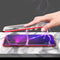 For Huawei Nova 5 Ultra Slim Double Sides Magnetic Adsorption Angular Frame Tempered Glass Magnet Flip Case(Red)