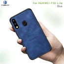 PINWUYO Shockproof Waterproof Full Coverage PC + TPU + Skin Protective Case for Huawei P30 Lite (Blue)