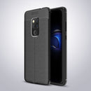 Litchi Texture TPU Shockproof Case for Huawei Mate 20 (Black)