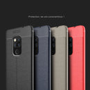Litchi Texture TPU Shockproof Case for Huawei Mate 20 (Black)
