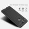 Brushed Texture Carbon Fiber Shockproof TPU Case for Huawei Mate 20 Lite (Black)