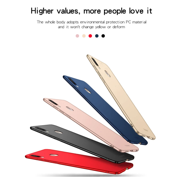 MOFI Frosted PC Ultra-thin Full Coverage Case for Huawei Honor 8X Max (Blue)