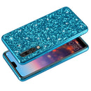 Glitter Powder Shockproof TPU Case for Huawei P30 (Silver)