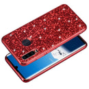 Glitter Powder Shockproof TPU Case for Huawei P30 Lite / nova 4e (Rose Gold)