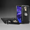 Magnetic 360 Degree Rotation Ring Holder Armor Protective Case for Huawei Mate 20 Lite (Black)