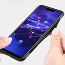 Magnetic 360 Degree Rotation Ring Holder Armor Protective Case for Huawei Mate 20 Lite (Blue)