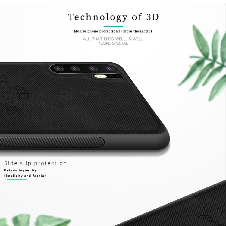 PINWUYO Shockproof Waterproof Full Coverage PC + TPU + Skin Protective Case for Huawei P30 Pro(Blue)