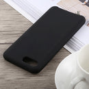 Ultra-thin Liquid Silicone Dropproof Protective Case for Huawei Honor 10(Black)