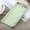 Ultra-thin Liquid Silicone Dropproof Protective Case for Huawei Honor 10(Green)