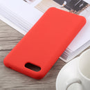 Ultra-thin Liquid Silicone Dropproof Protective Case for Huawei Honor 10(Red)