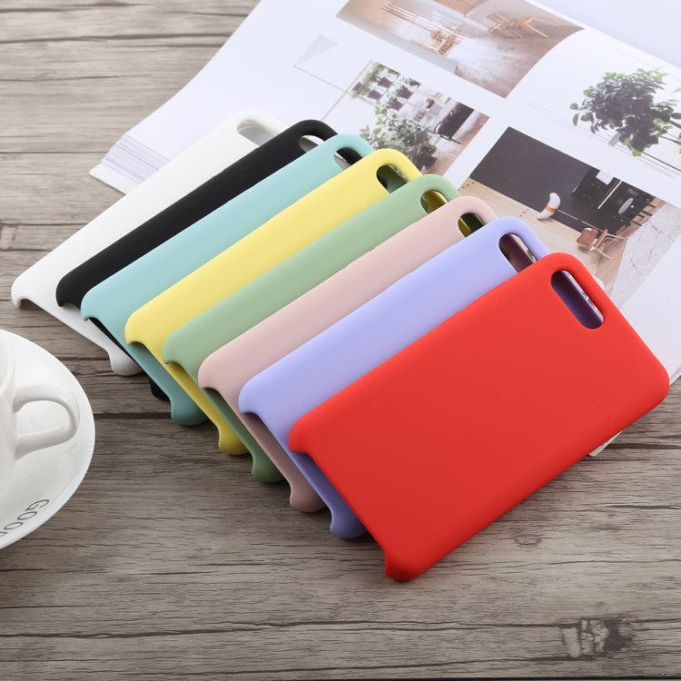 Ultra-thin Liquid Silicone Dropproof Protective Case for Huawei Honor 10(Red)