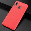 Litchi Texture TPU Shockproof Case for Huawei Nova 3 (Red)