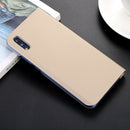 For Huawei P20 Pro PC Mirror Protective Back Cover Case with Holder (Gold)