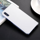 For Huawei P20 Pro PC Mirror Protective Back Cover Case with Holder (Silver)
