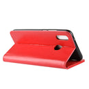 R64 Texture Single Fold Horizontal Flip Leather Case for Huawei Honor 10 Lite, with Holder & Card Slots & Wallet (Red)