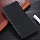 For Huawei Mate 40 Pro PU Leather Horizontal Flip Case, with Caller ID Display & Sleep / Wake-up Function(Black)