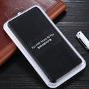 For Huawei Mate 40 Pro PU Leather Horizontal Flip Case, with Caller ID Display & Sleep / Wake-up Function(Black)