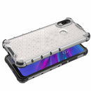 Honeycomb Shockproof PC + TPU Case for Huawei Y6(2019)(Red)