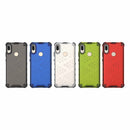 Honeycomb Shockproof PC + TPU Case for Huawei Y6(2019)(Transparent)