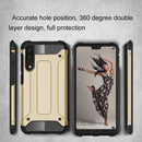 For Huawei P20 Full-body Rugged TPU + PC Combination Back Cover Case (Gold)