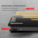 For Huawei P20 Full-body Rugged TPU + PC Combination Back Cover Case (Gold)