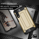 For Huawei P20 Full-body Rugged TPU + PC Combination Back Cover Case (Gold)