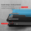 For Huawei P20 Full-body Rugged TPU + PC Combination Back Cover Case (Blue)